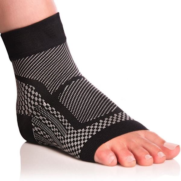 Kompressionsstrømper Fodbøjle SORT S/M black S/M