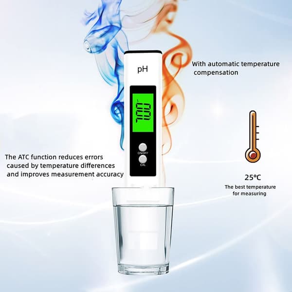 Vanntester PH Meter Digital PH Meter 0,01 PH Høy nøyaktighet