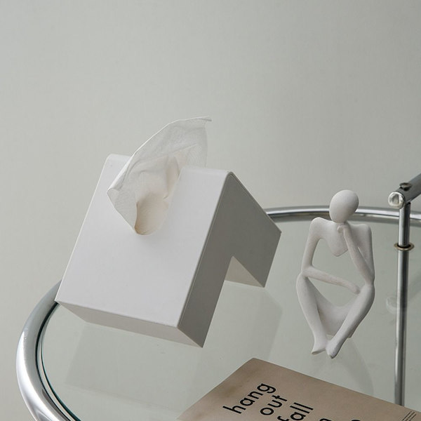 Tissue Box Paperin case grey