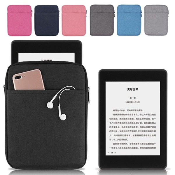 E-bok Reader Sleeve Oppbevaringsveske ROSA Pink