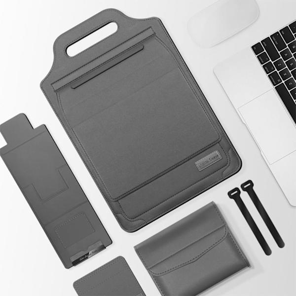 Sleeve Bag Case Notebook Cover GRÅ 13 14 TOMMER 13 14 TOMMER grey 13 14 inch-13 14 inch