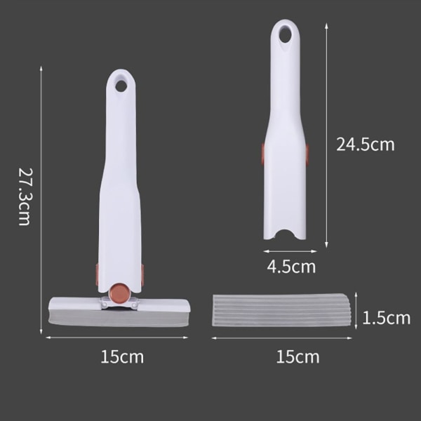 Skrivebordsrengjøringsmopp Bærbar selvklemende kortmopp Collodion