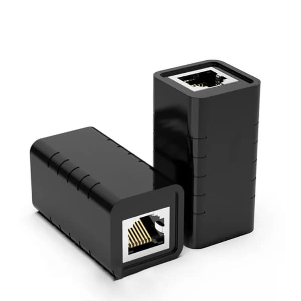 Ethernet Coupler Extender Adapter WHITE STYLE 1 STYLE 1 White Style 1-Style 1