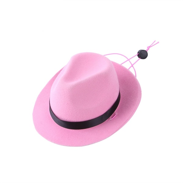 Pet Dog Cowboy Hat Hunde Caps BRUN Brown