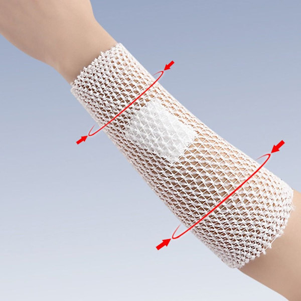 Nettrørbandasje elastisk sårbandasje 3,8CMX2M 3,8CMX2M 3.8cmx2m