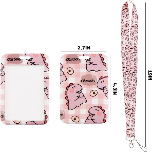 ID Badge Holder Nøglering