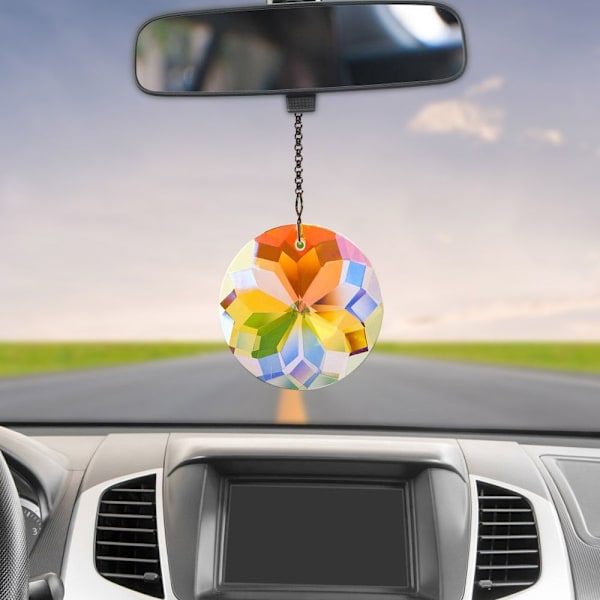 Sun Catcher Rainbow Prism Ball LÄPINÄKYVÄ LÄPINÄKYVÄ Transparent