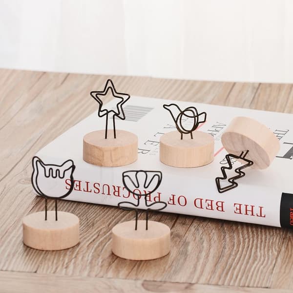 Fotoklemmer Rund trebase SETT 5 SETT 5 Set 5