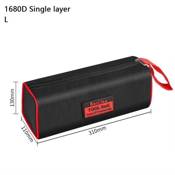 Værktøjstaske opbevaringstaske L1680D ENKELT LAG 1680D ENKELT LAG L1680D Single layer