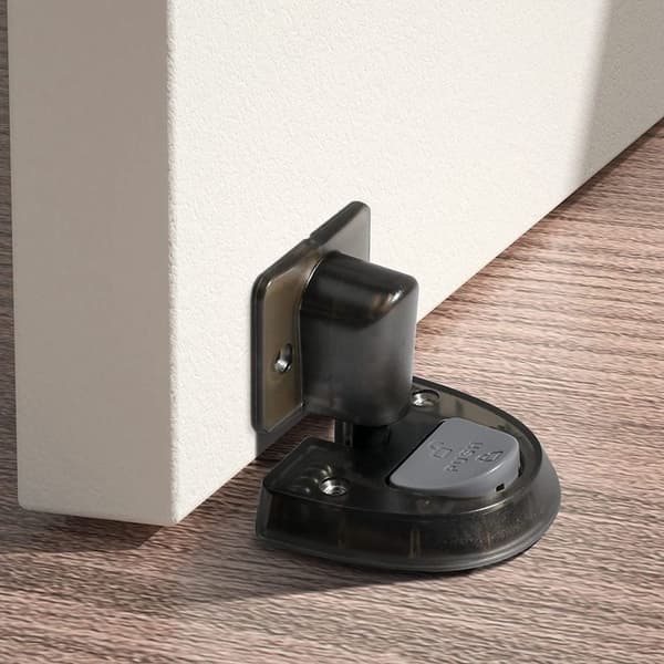 Dørsuge Dørstopper SVART black