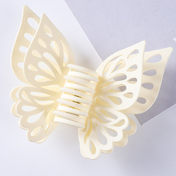 2kpl Hiuskynsipidikkeet Hollow Butterfly Hiusneula MUSTA Black