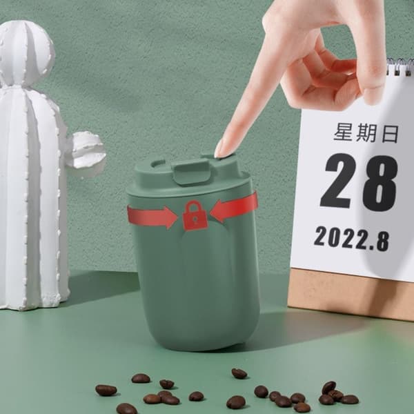 Mini Kaffekop Vandflaske HVID white
