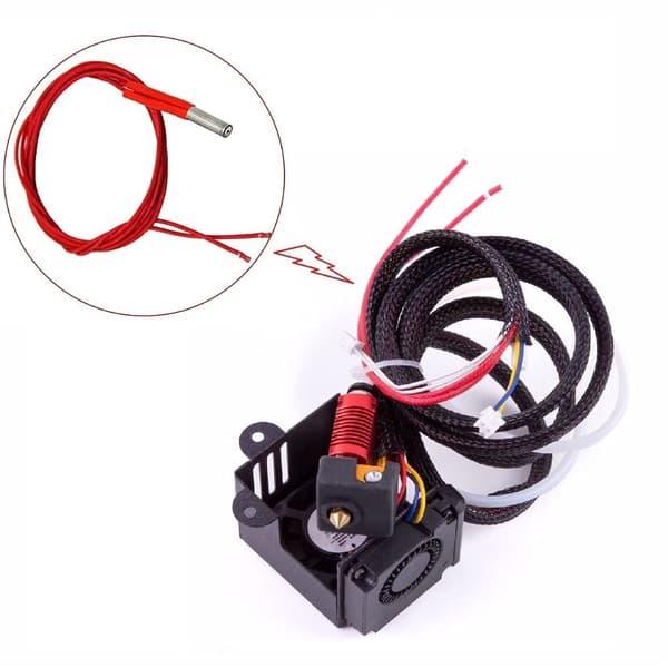 3 stk 24V 40W varmepatron 3D-printer Prusa Mendel 1M 1M 1M