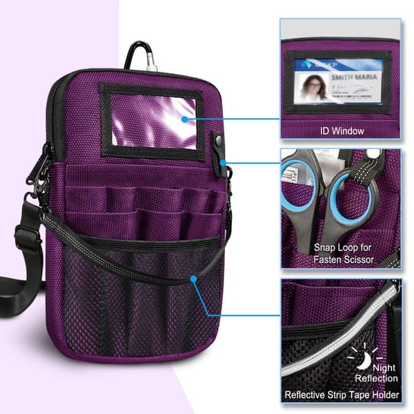 Midjeväska Axelväska Case Nurse Organizer Bag