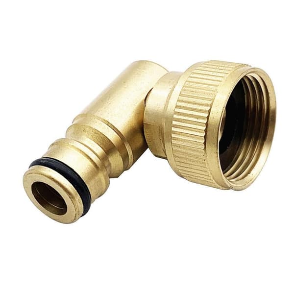 Messing drejelig albue vand albue rør fitting