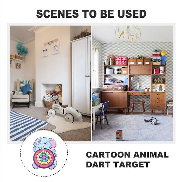 Animal Dart Board Aritmeettinen lelu MONKEY MONKEY monkey