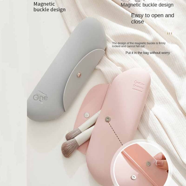Makeup Bag Pose Kosmetisk Organizer GRÅ grey