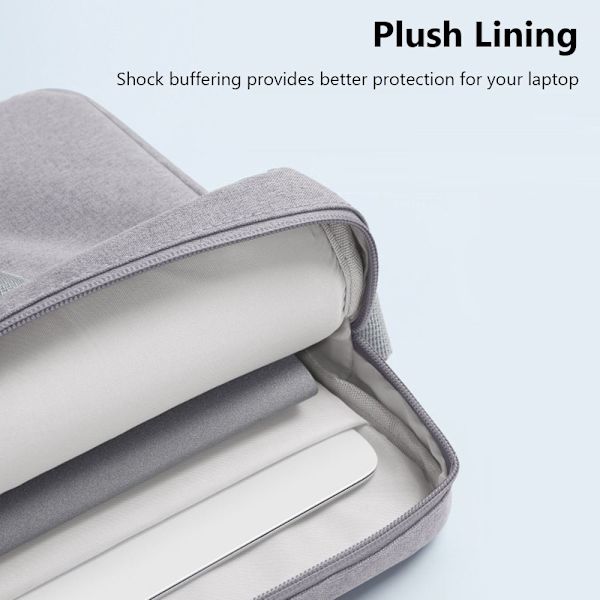 14 15 tums case för bärbar dator handväska GRÅ 14 tum Grey 14 inch