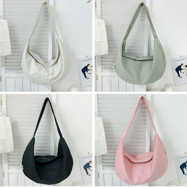 Dumpling Bag Totes Handväska VIT white