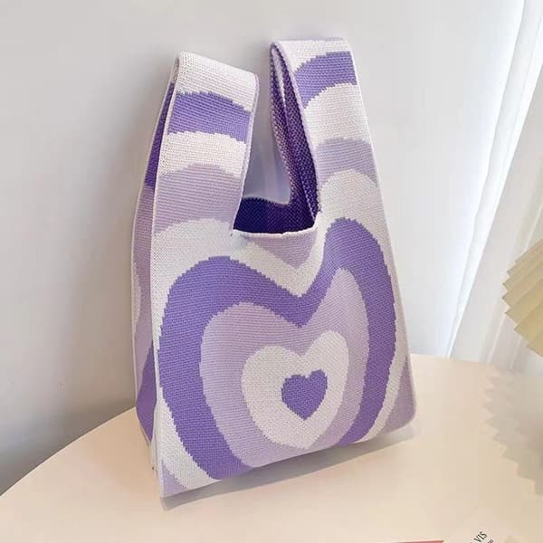 Tote Bag Knot Wrist Bag 2 2 2