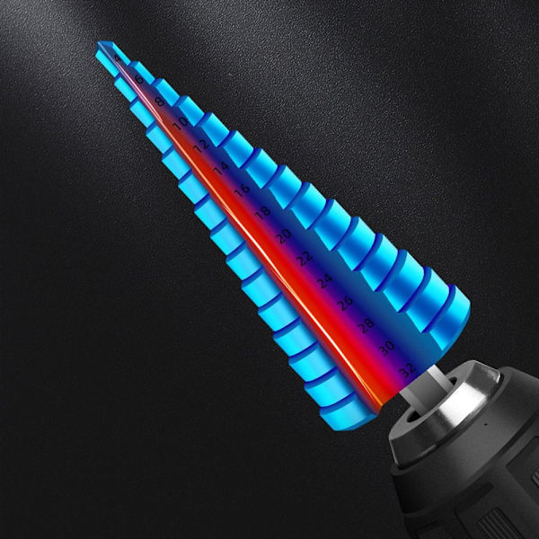 Step Drill Bit Step Cone Drill 4-12MM 4-12mm