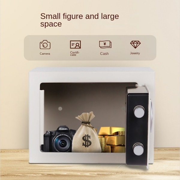 Safe Piggy Bank SVART NO-COIN NO-COIN Black No-Coin-No-Coin