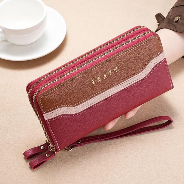 Damplånbok Lång Plånbok BLÅ blue