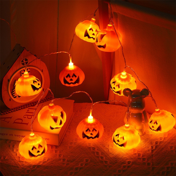 Halloween Pumpkin String Lights Lantern 2 2 2