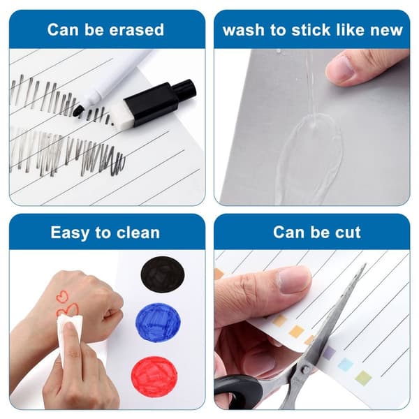6 st Sticky Notes Stickers Lists
