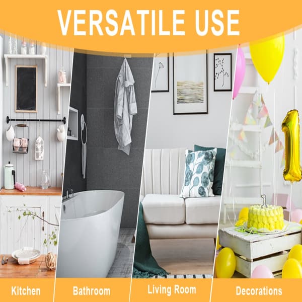 Velcro Strips Klæbende Strips 36 Pairs