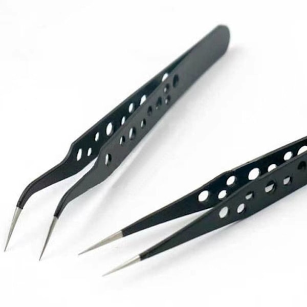Pincett Set Spetsad Pincett Löd Pincett