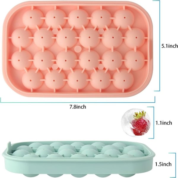 2st Molds Hushållsislåda ROSA pink