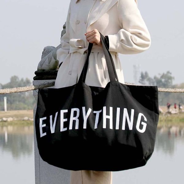 Big Tote Laukut Canvas Käsilaukut RUSKEA brown