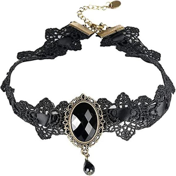 Choker Kaulakoru Velvet Ketju VALKOINEN White