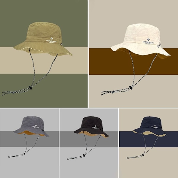 Fiskerhat Round Edge Cap BEIGE Beige