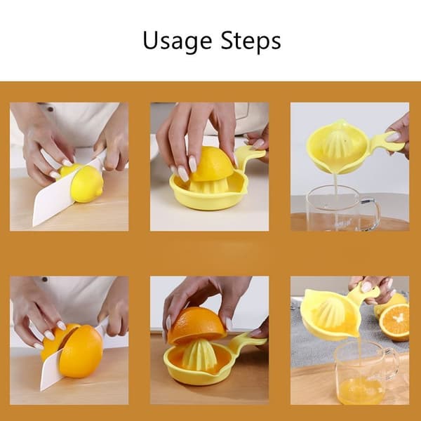 Manuell juicepress Handjuicer Citrus Orange Squeezer