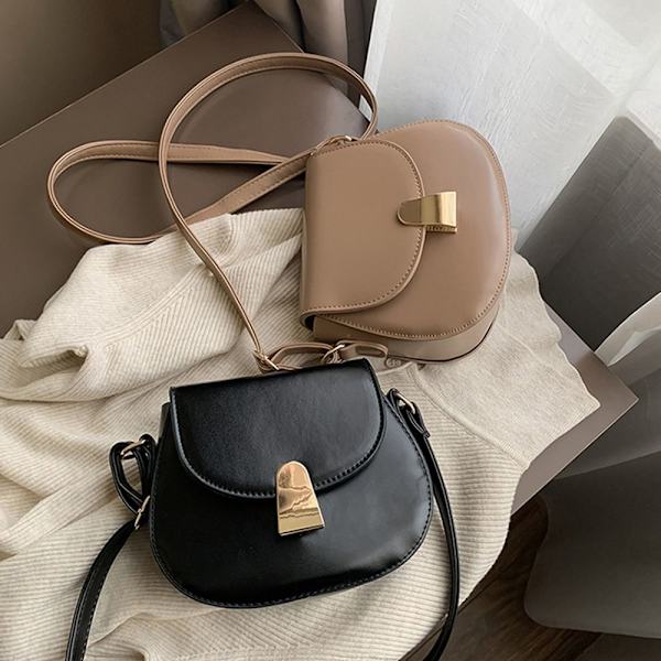 Messenger axelväska Crossbody väska BRUN brown