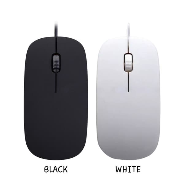 Forr Wired Mus Usb Optik HVID white