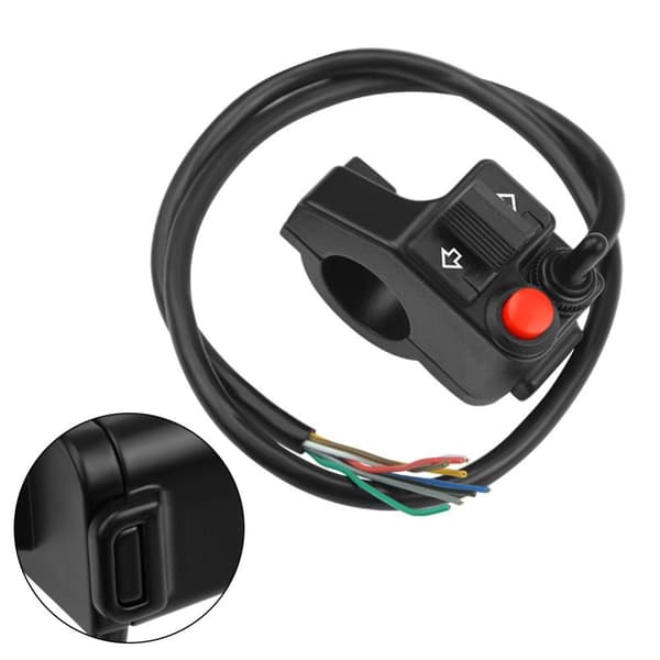 Moottoripyörän monitoimikytkin Moto Light Controller SILVER silver