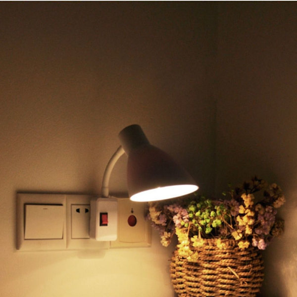 Forlengelseslampe Sokkel Lampeholder 2 PLUG 2 PLUG 2 plug