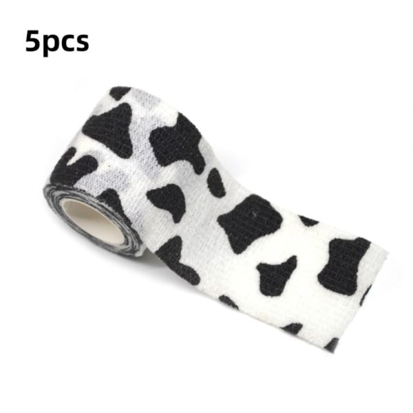 5 stk Elastisk Bandage Pet Tape COW COW Cow