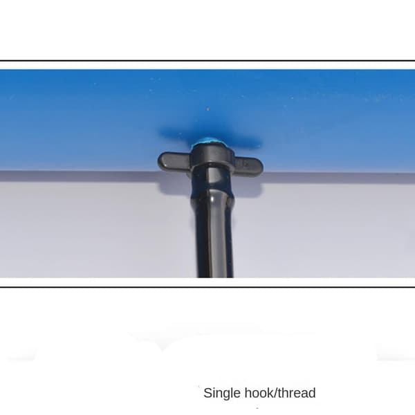100 stk. Forbindelser Røradapter Vandingsstik 4/7 MM