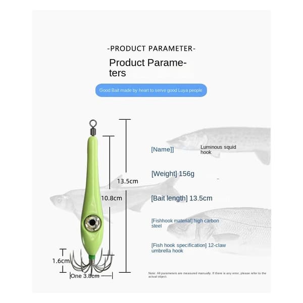 Squid Jigs Fiske Lure Squid Baits explosiv krok