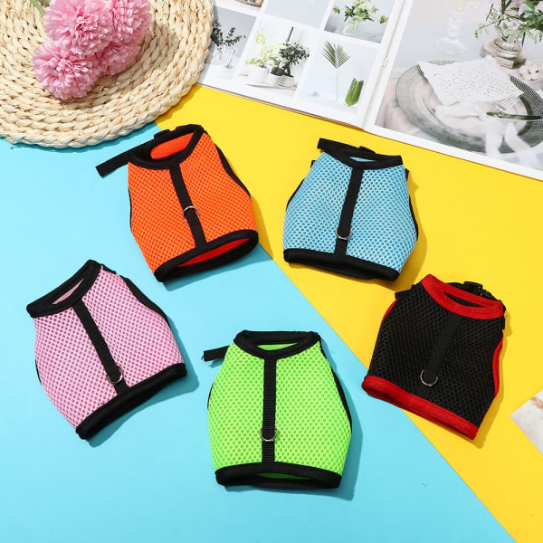 Pet Vest Pet Leash PINK M pink M