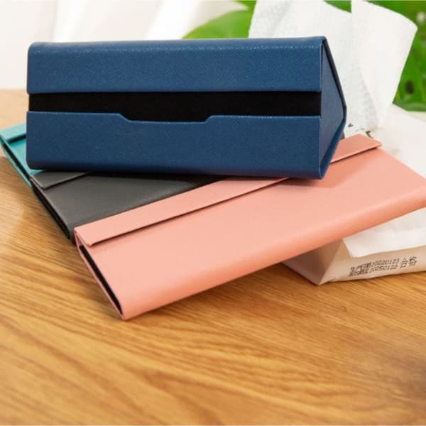 Brilleetui Solbrille Opbevaringsboks LYSEBLÅ sky blue