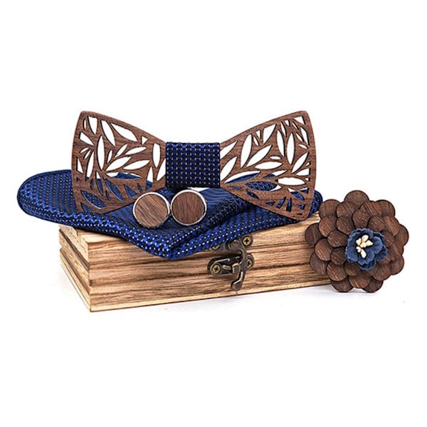 Tresløyfe Lommetørklesett Bowtie T201-C5 T201-C5 T201-C5