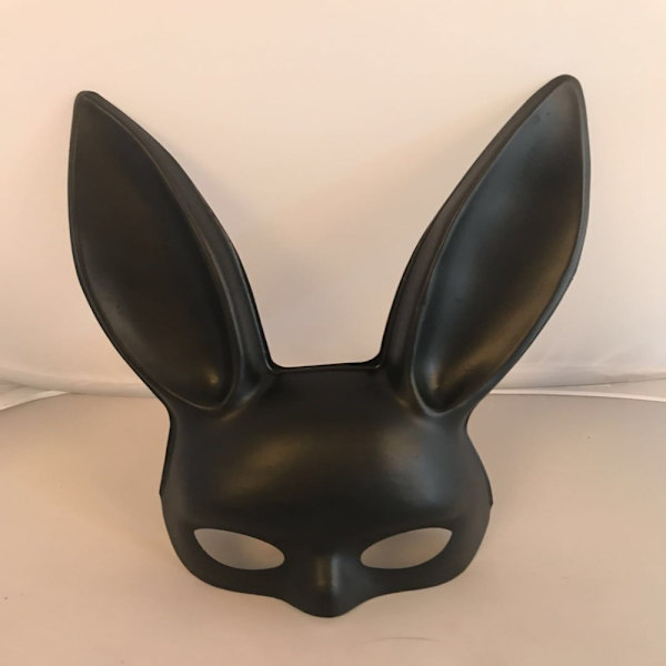 Bunny Mask Ansigt Lang SORT black