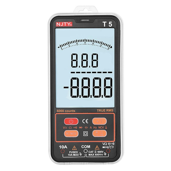 Digital Multimeter Strömspänningstestare Ultratunn NCV Smart