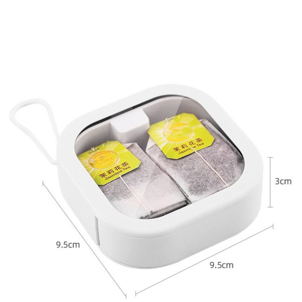 Mini Opbevaringsetui Desktop Orangizer Box HVID white