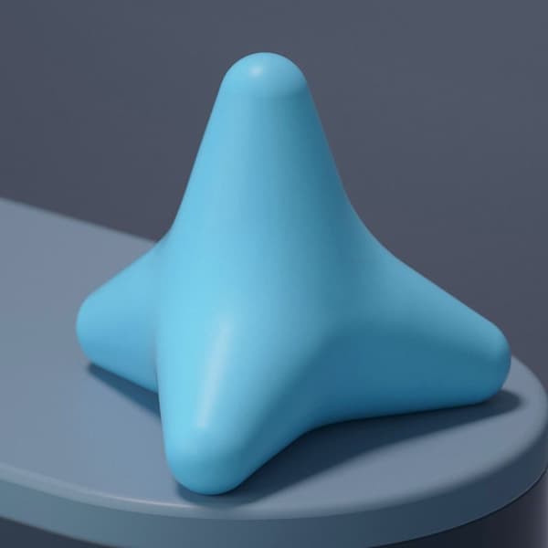 Fasciebold Massagebold BLÅ Blue